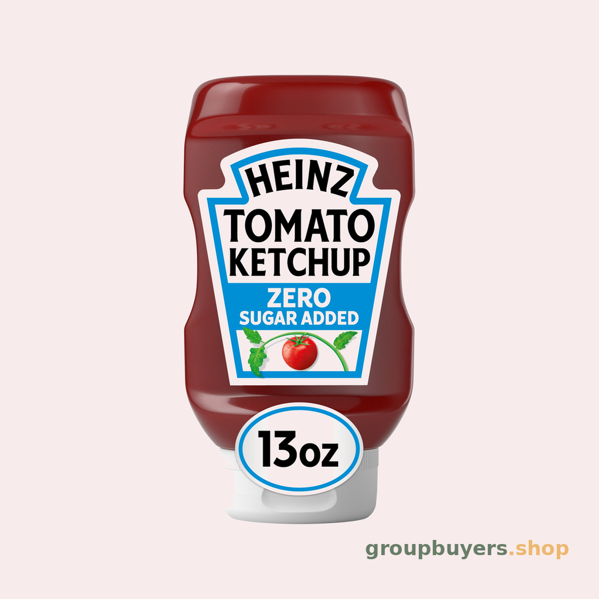 HEINZ TOMATO KETCHUP NO SUGAR ADDED 13oz