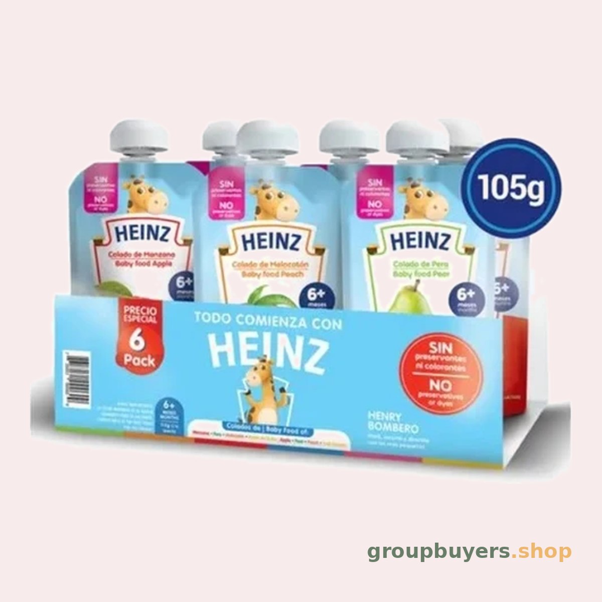 HEINZ POUCH 6PK