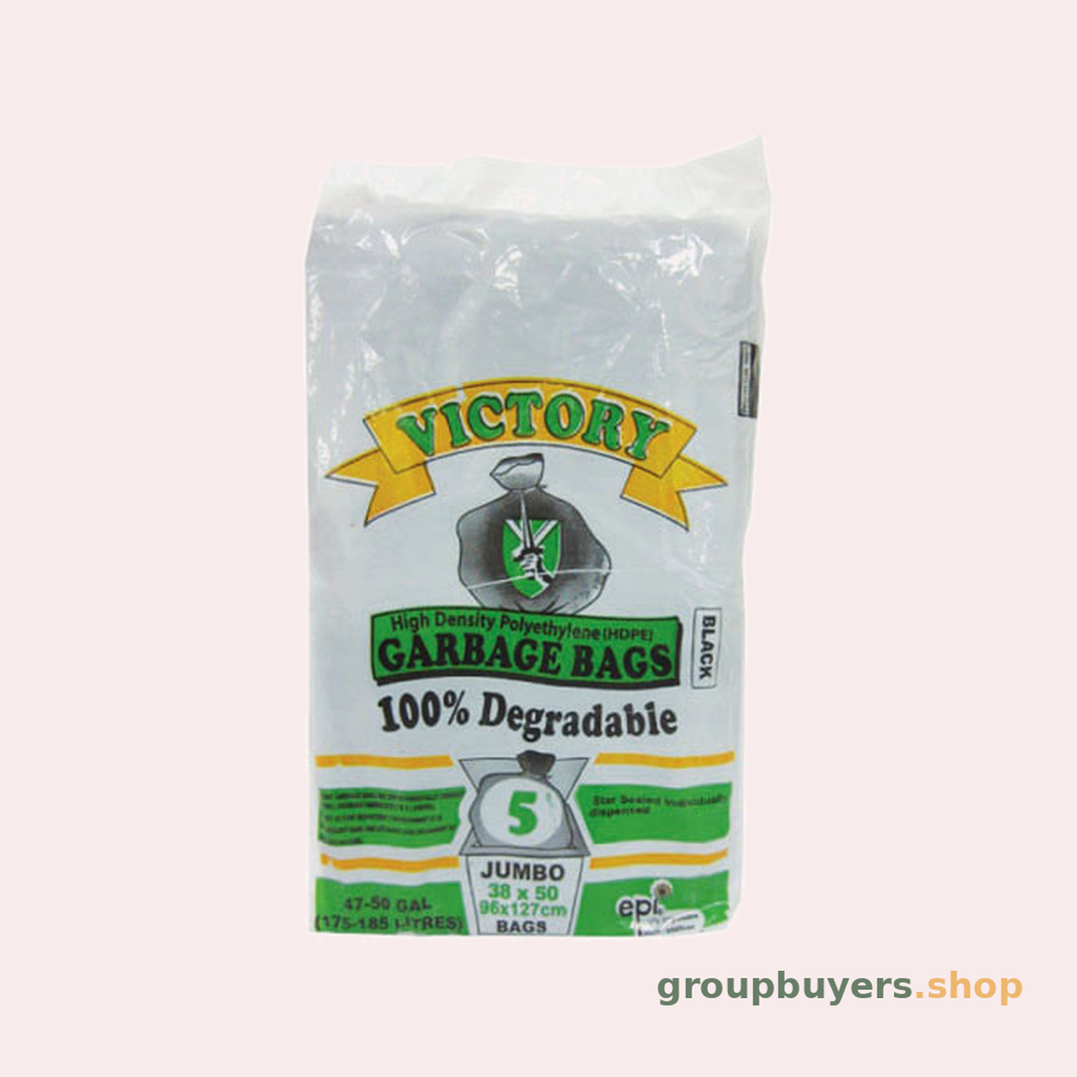 VICTORY GARBAGEB ROLL MED 20X40ROLLS