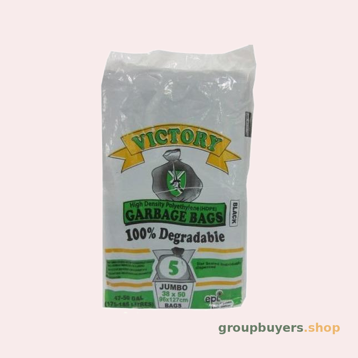 VICTORY GARBAGEB BL DEG JB 40X5BAGS