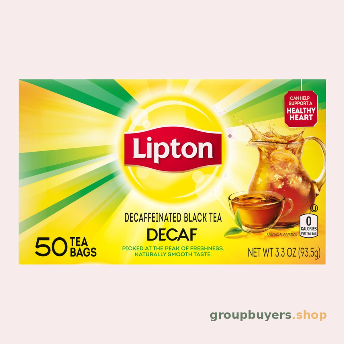 LIPTON DECAFFEINATED CUP 12 50ct
