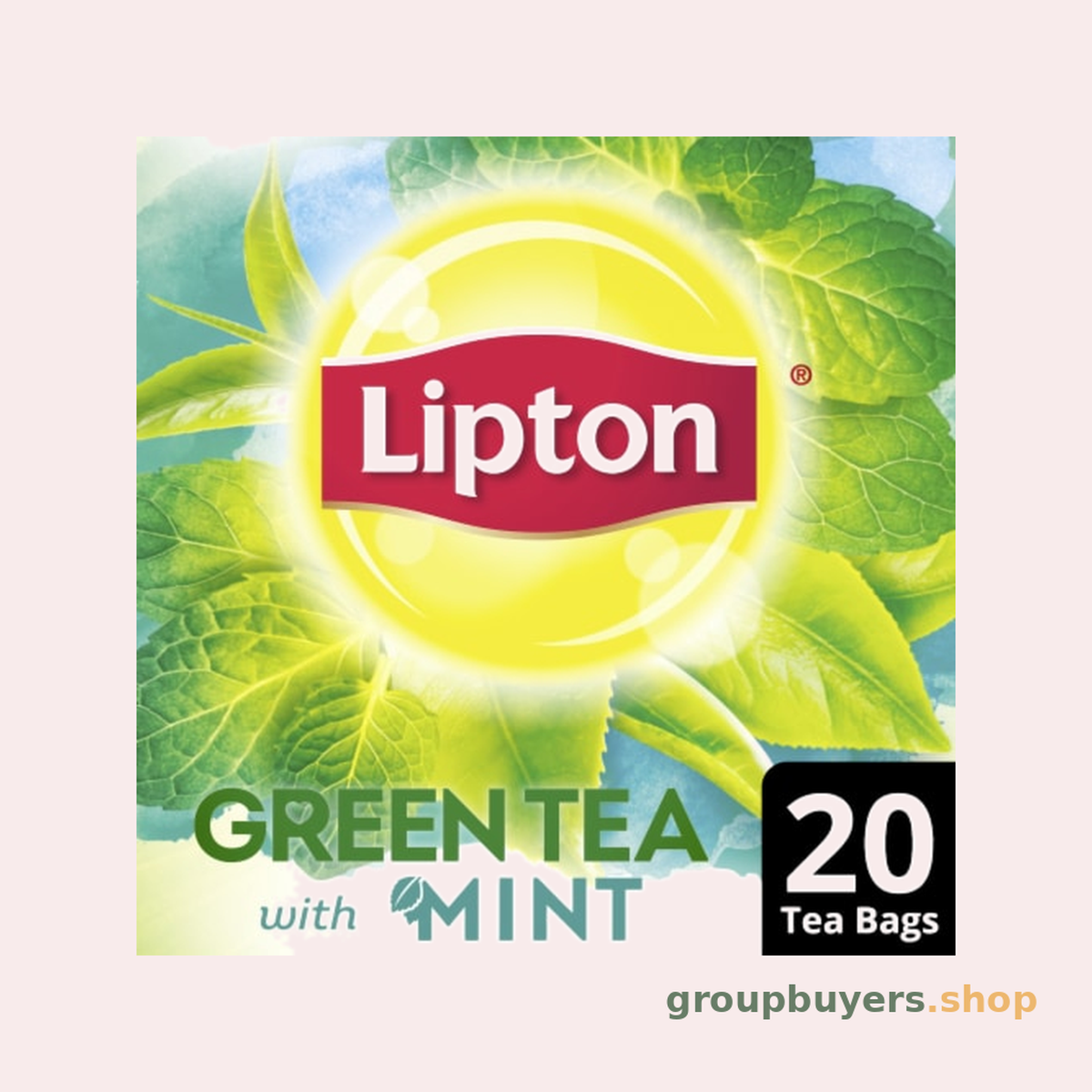 LIPTON TEA GREEN MINT 6 20ct