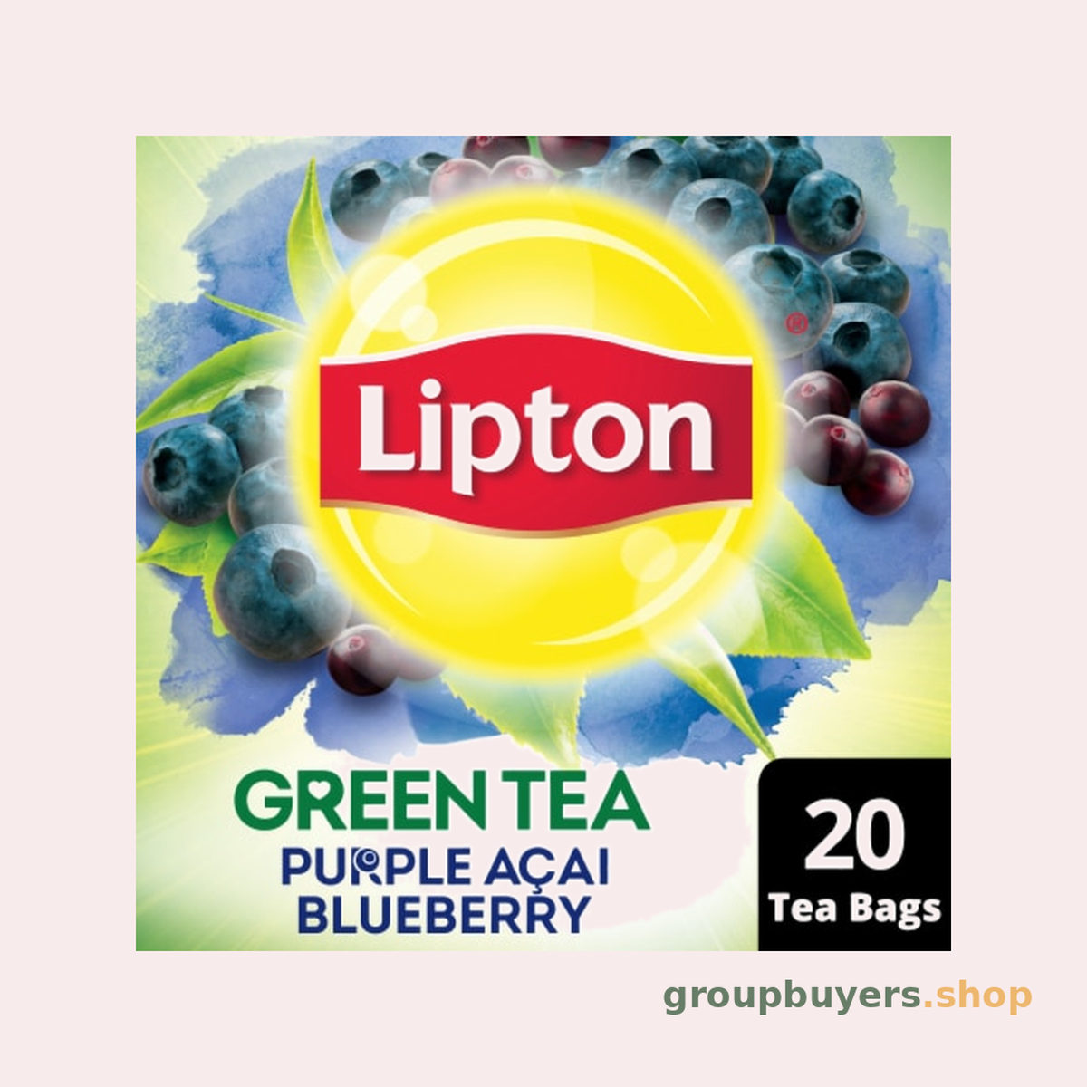 LIPTON PURPLE ACAI W/BLUEBERRY 6 20ct