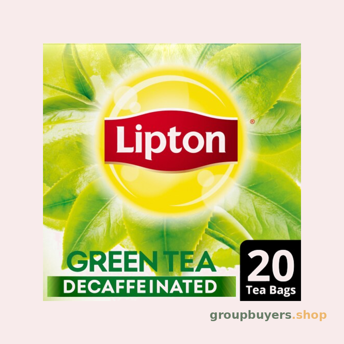 LIPTON DECAFFEINATED GREEN 6/20 CT