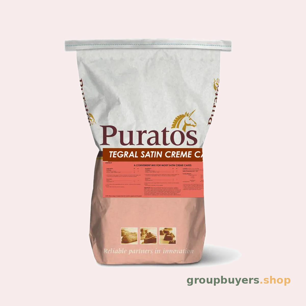 PURATOS TEGRAL CRÈME CAKE 50LBS1