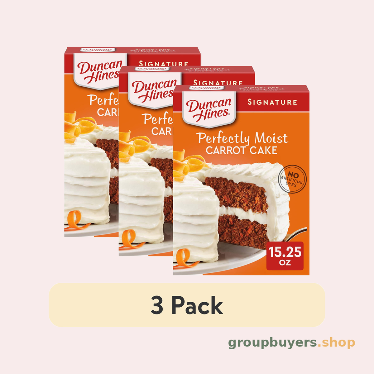 Duncan Hines Signature Carrot Cake