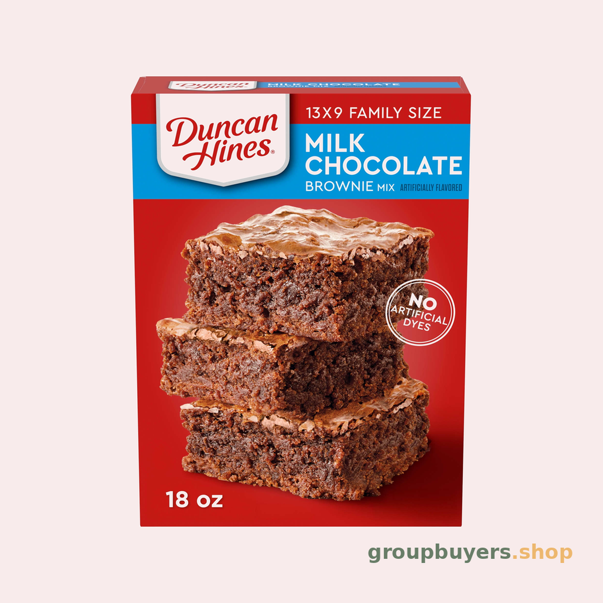 Duncan Hines Milk Chocolate Brownie