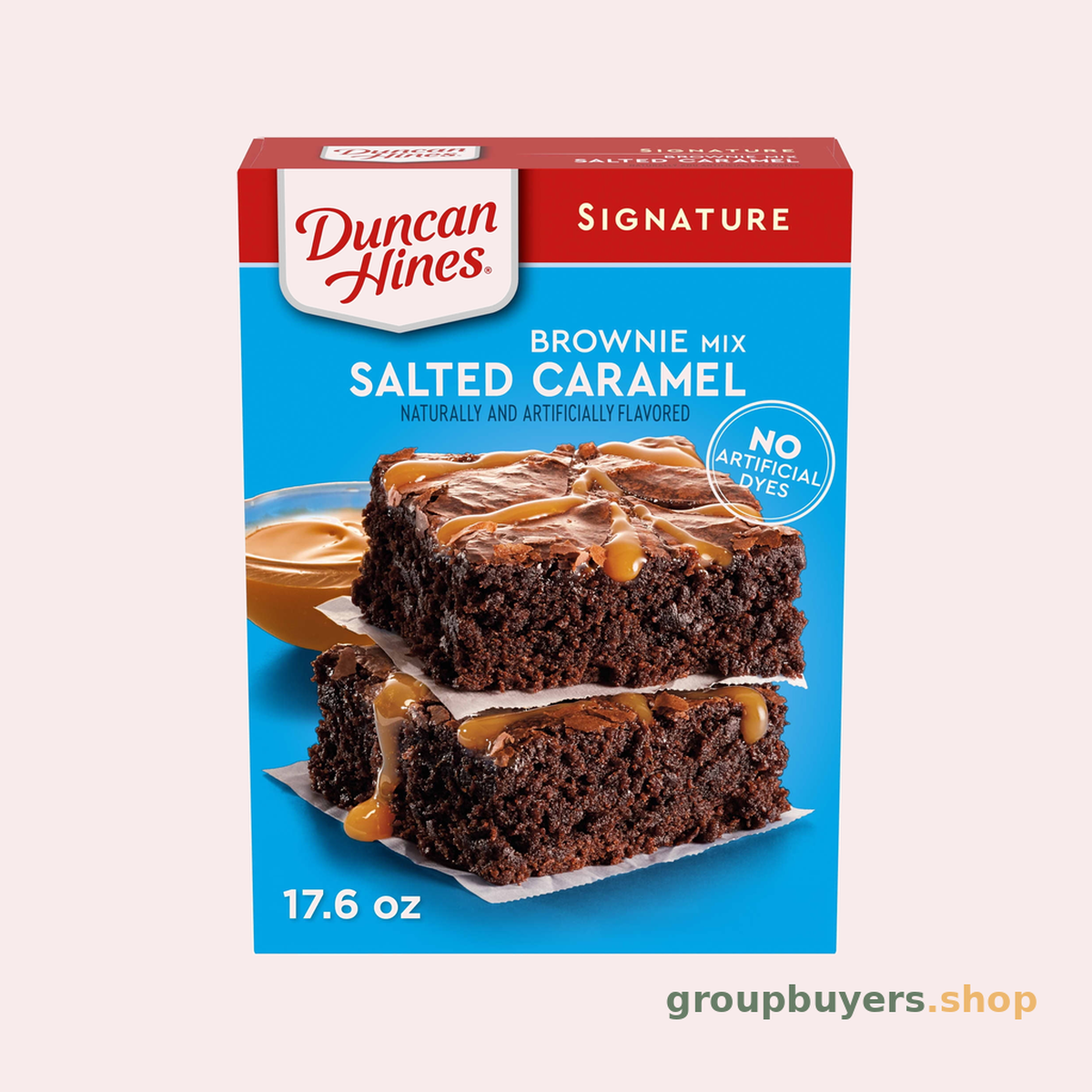 Duncan Hines Salted Caramel Brownie *NEW