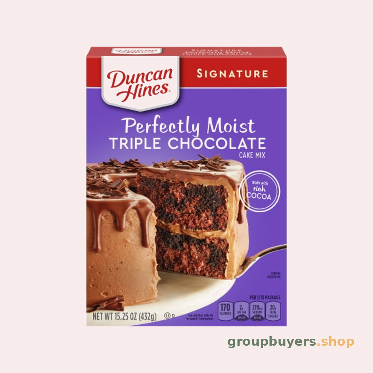 Duncan Hines Trip Chocolate Cake *NEW