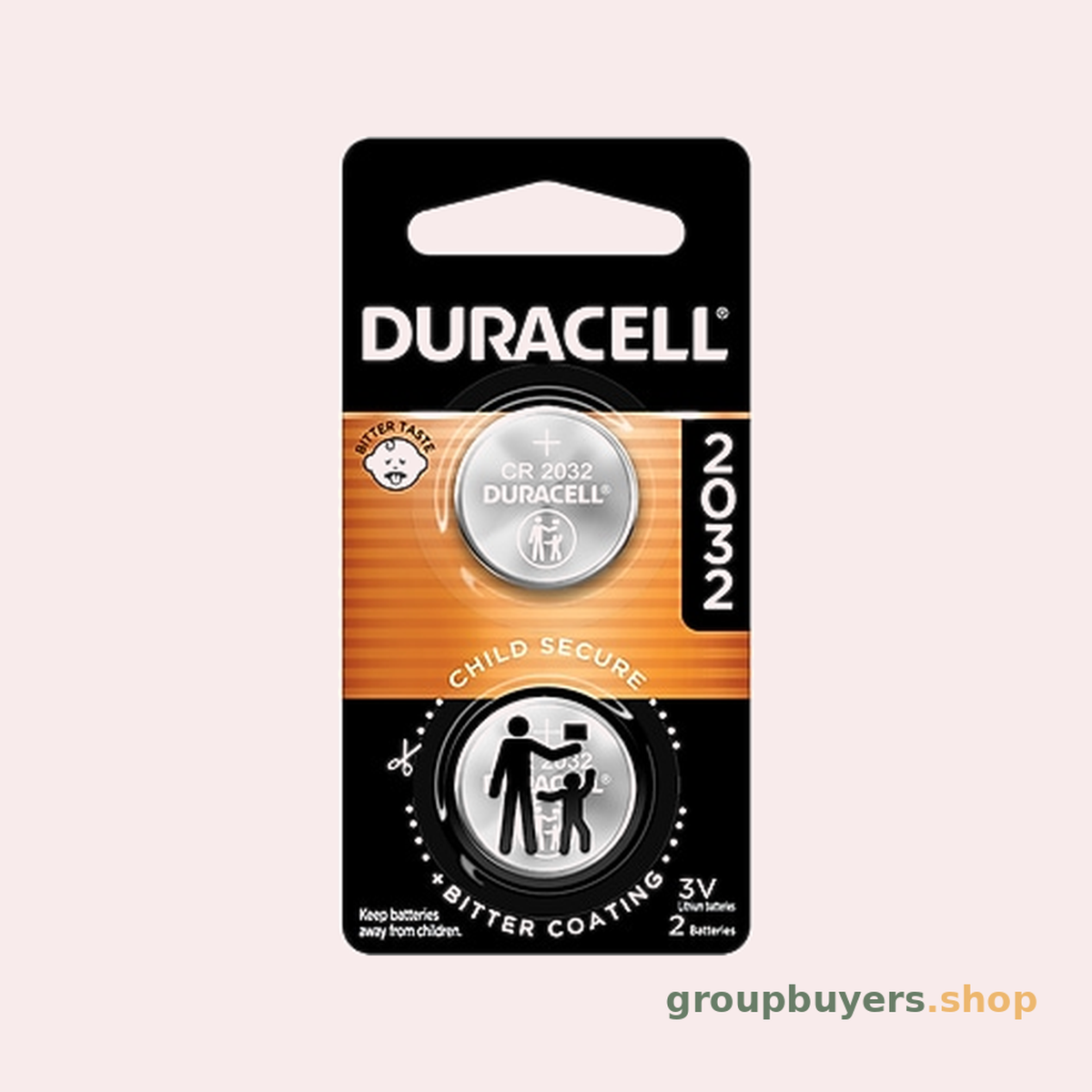 Duracell 2032 Li COIN Battery 6x2pk