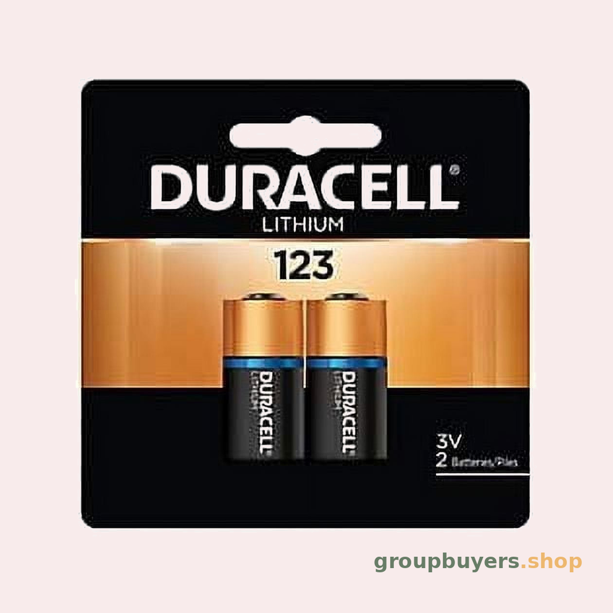 DURACELL 3V PHOTO BATERY x 6pk