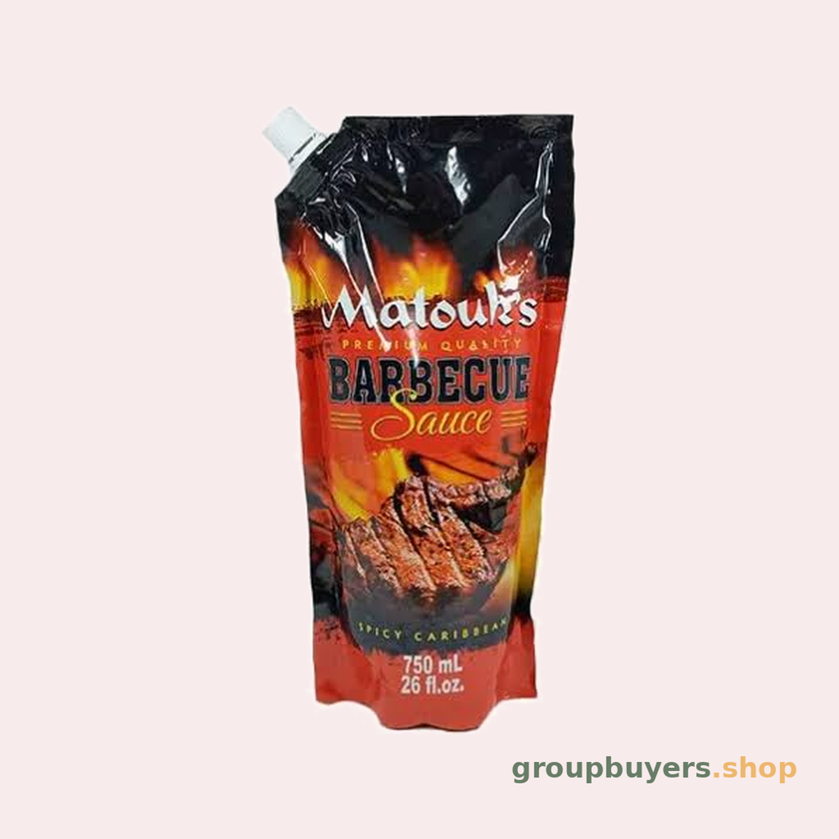 MATOUK’S BARBEQUE SAUCE STANDING FLEX PACK (DOY)