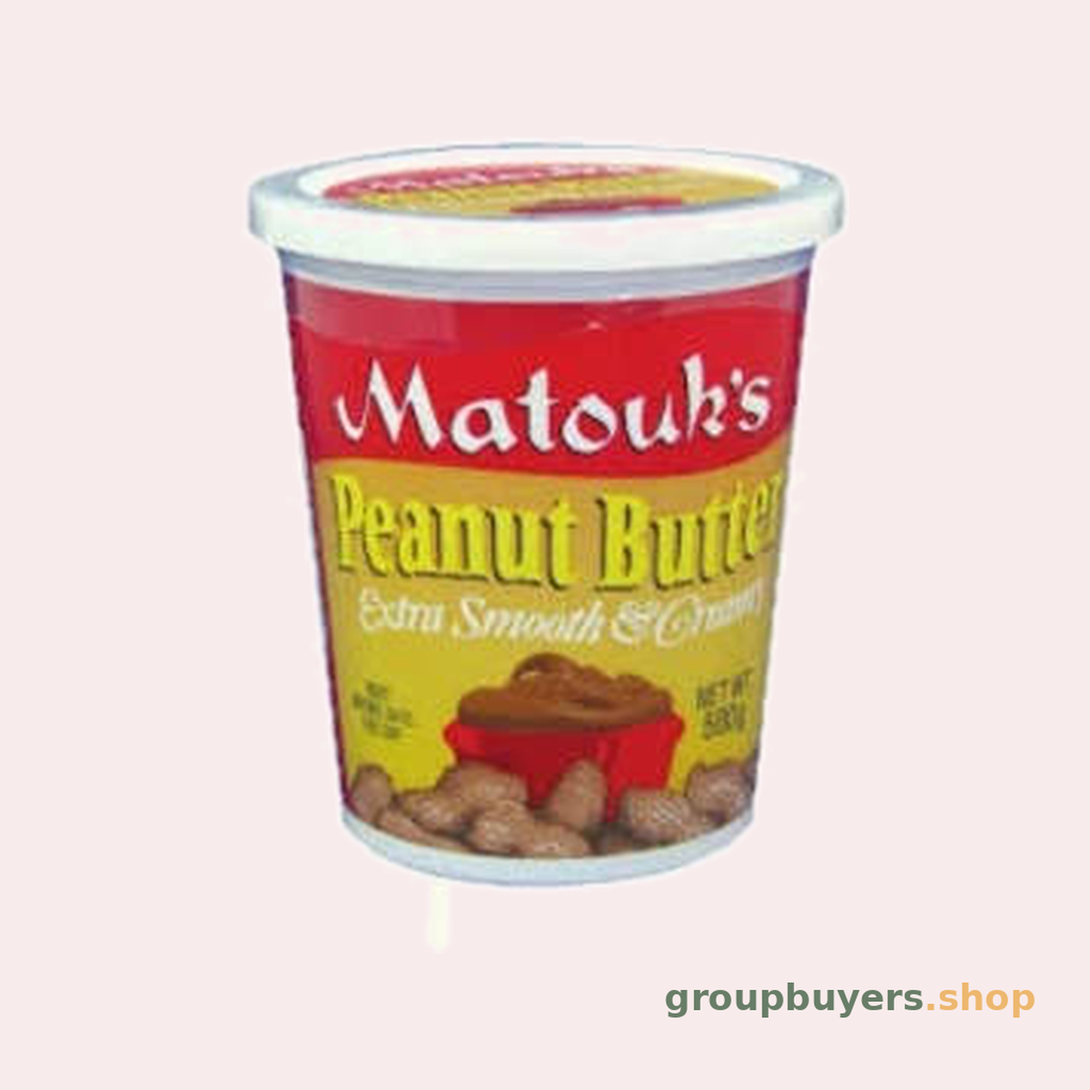 MATOUK'S PEANUT BUTTER REGULAR. (PLAS)