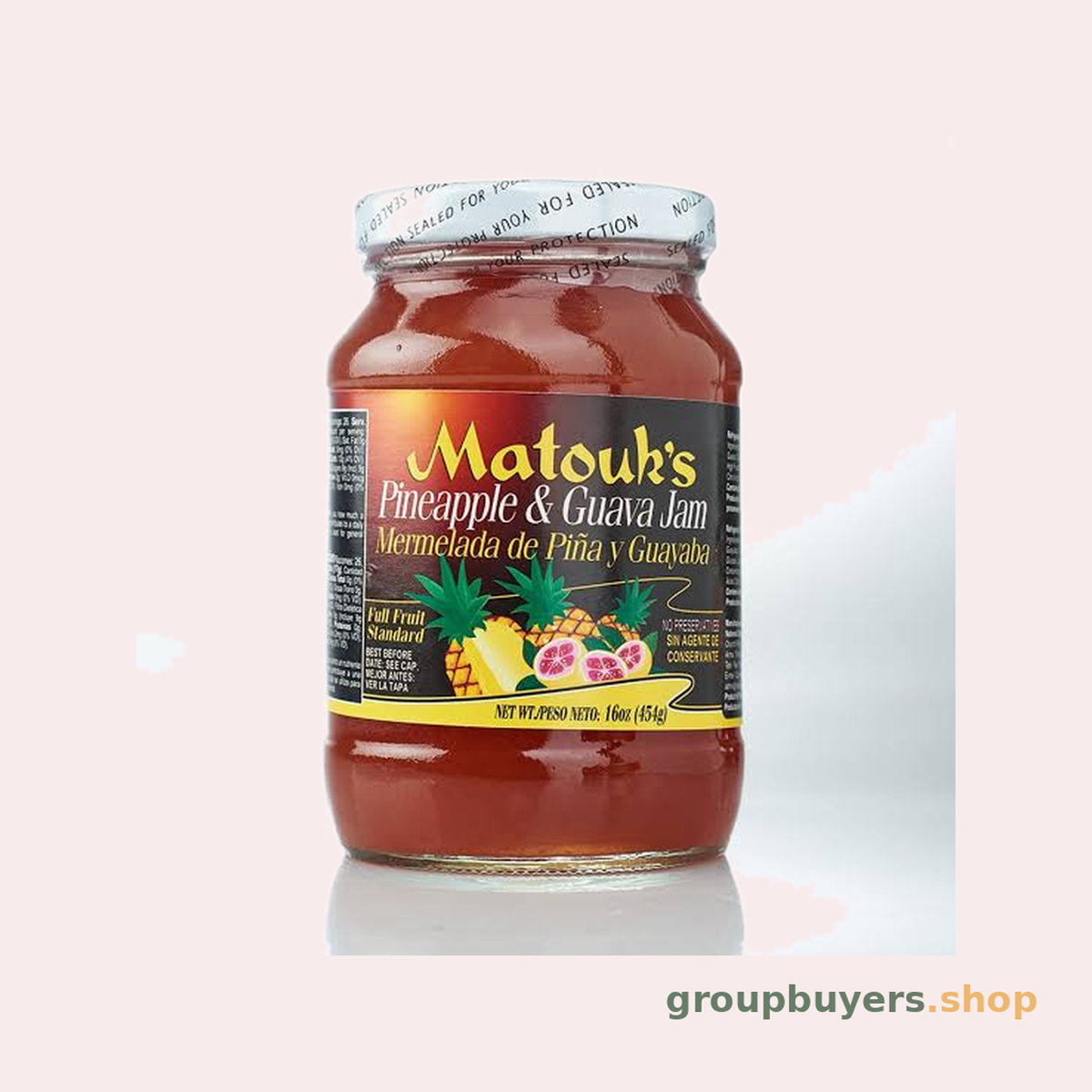 MATOUK'S PINEAPPLE/GUAVA JAM