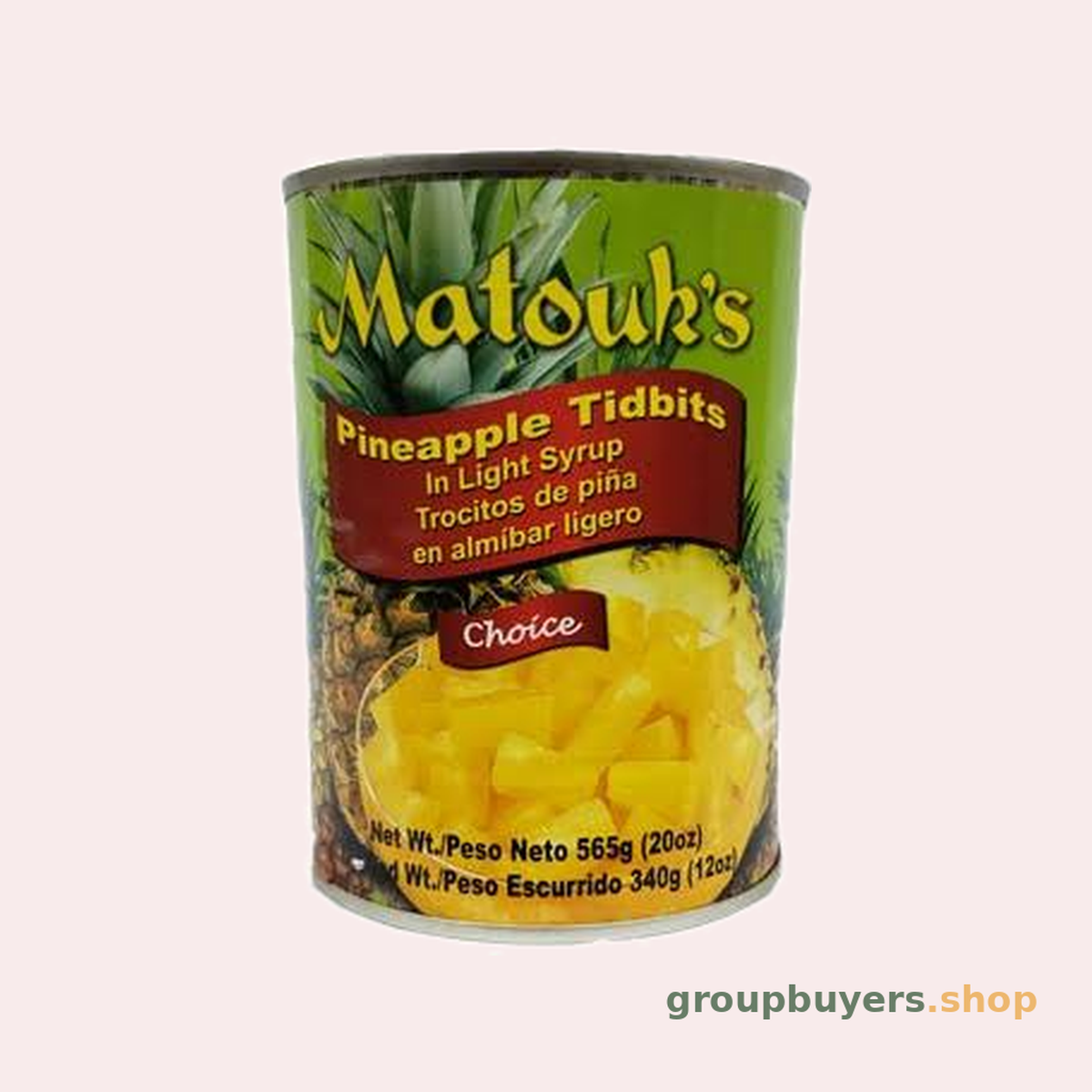 MATOUK'S PINEAPPLE TIDBITS